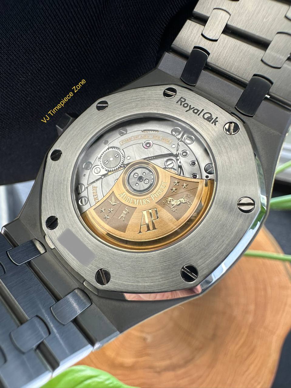 Audemars Piguet Royal Oak 41mm Steel Bracelet Black VJ Time Piece