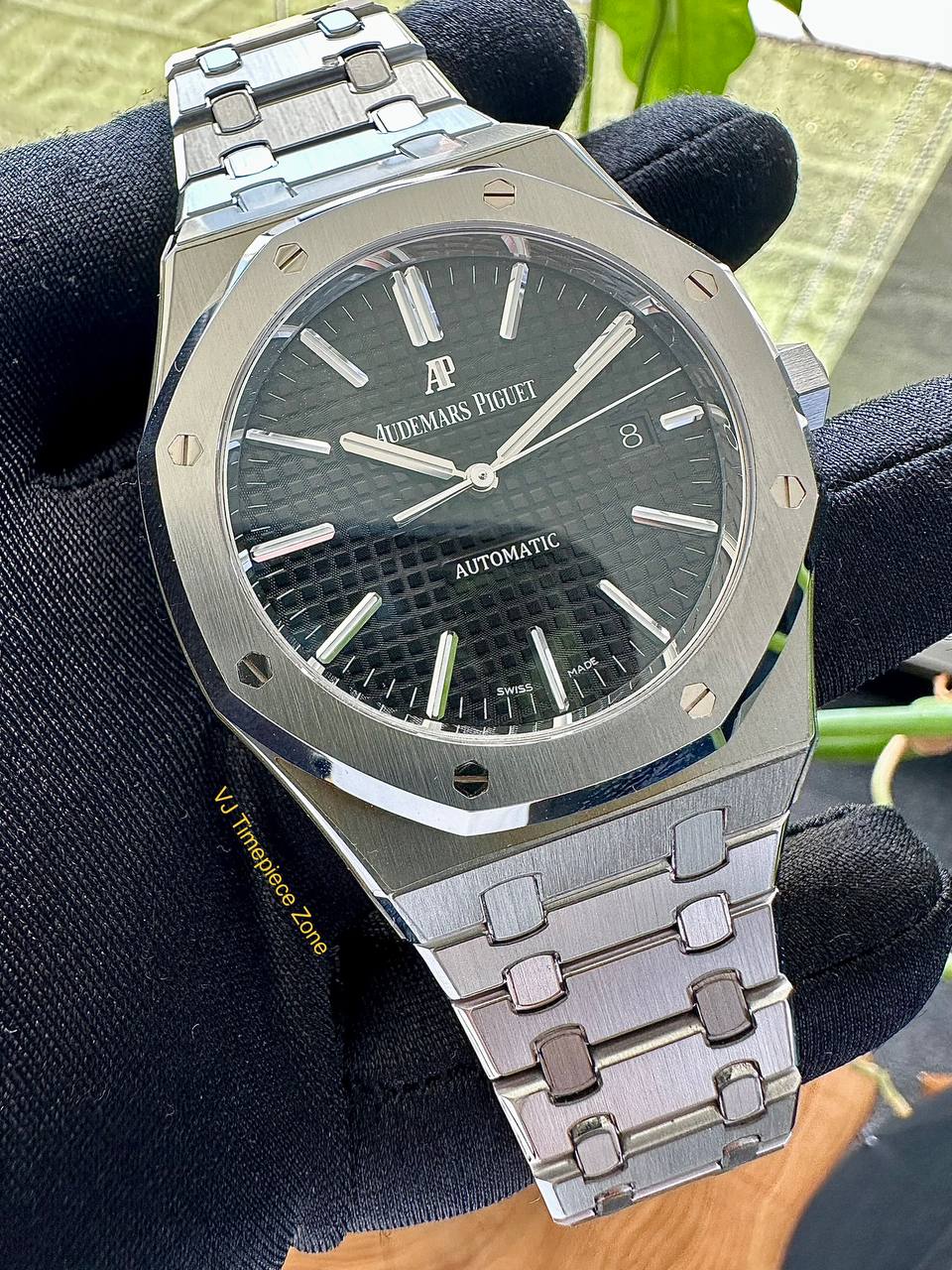 Audemars Piguet Royal Oak 41mm Steel Bracelet Black