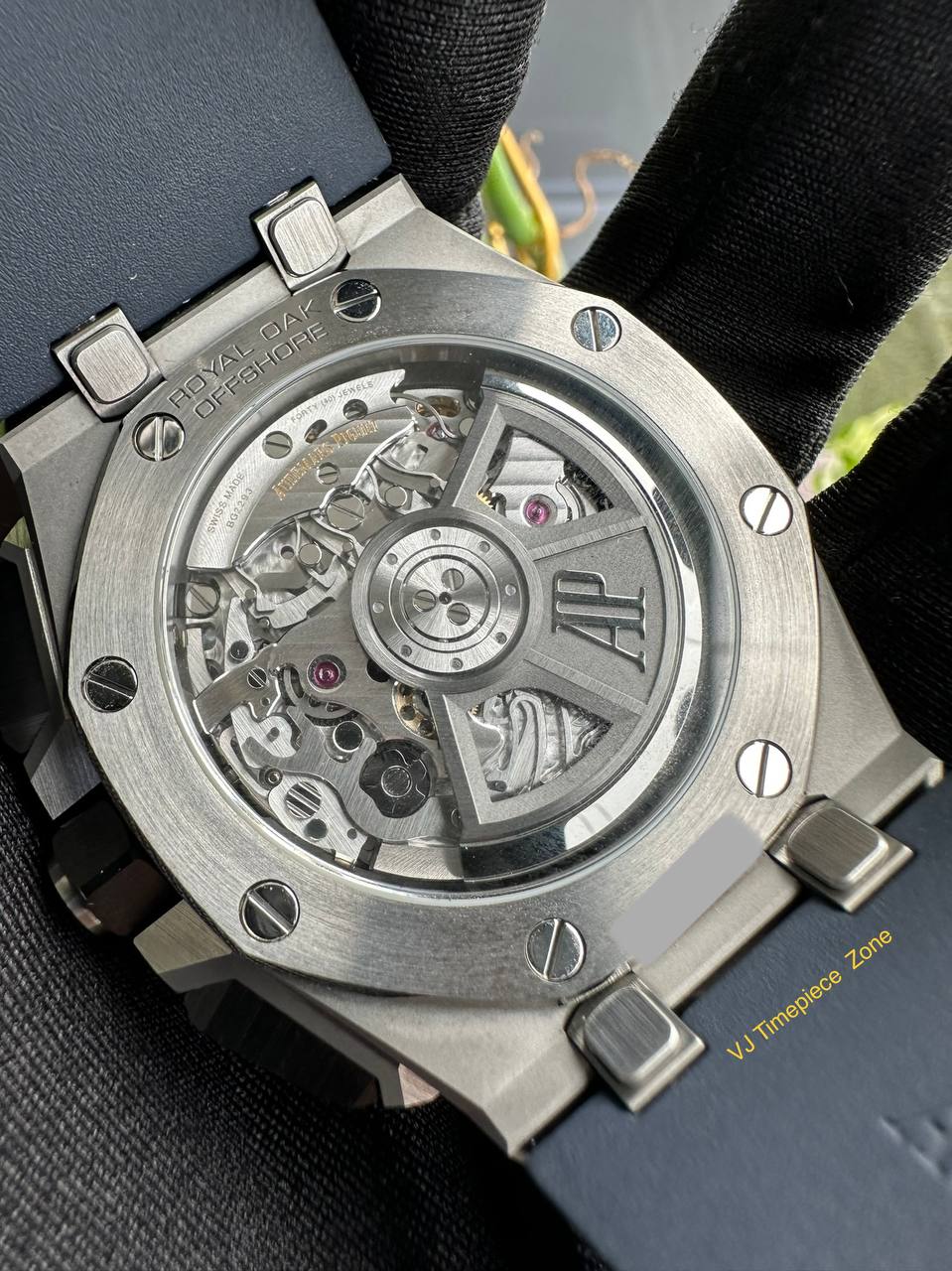 Audemars Piguet 43MM Royal Oak Offshore Titanium Blue Dial VJ